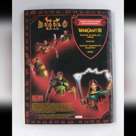 Diablo 2 PC Game Manual Book and Strategy Guide Book (no game included) - Picture 11 of 11